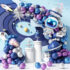 115-piece balloon set (foil and latex) Space Party