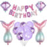 26-piece balloon set (foil and latex) Happy Birthday Siren