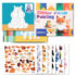 Sticker puzzle by numbers (random design)