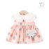 2-piece dress with statement collar and pendant Foxy Girl
