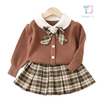 bebeshki-detski-komlekt-Miss Teddy Scholar Mokka
