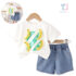 2-piece set with 3d elements and denim trousers Banana Tree