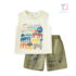 2-piece printed design set Brave Story