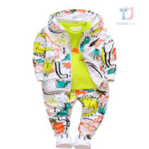 3-piece sports set with hood Dino Adventure