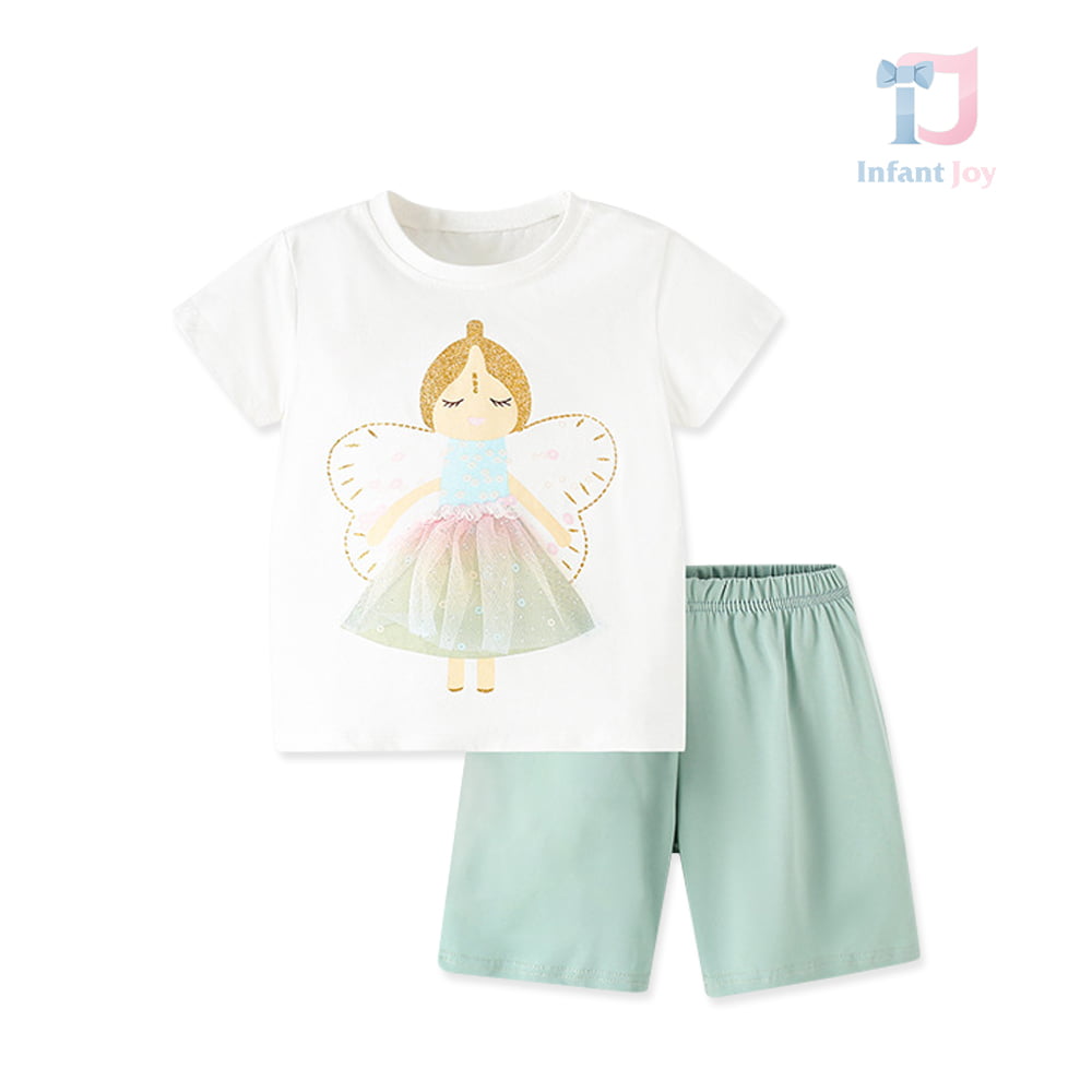 2-piece set with tulle accent Fairy Garden Delight