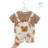 2-piece set with 3d teddy bear Happy Teddy