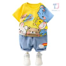 2-piece t-shirt and shorts set Hello Animales