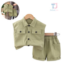 Komplet 2-częściowy: koszulka i spodenki Little Olive Ranger