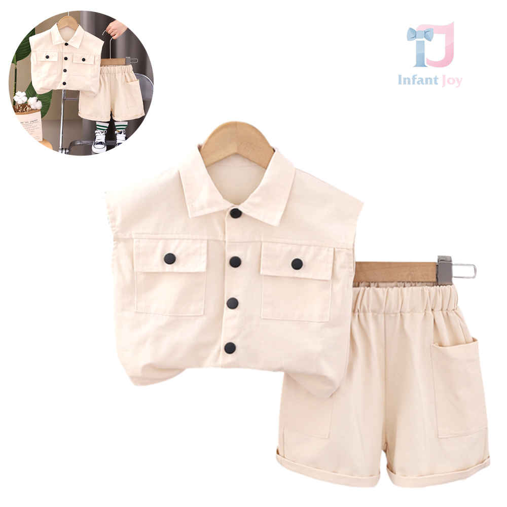 2-piece shirt and shorts set Little Vanilla Ranger