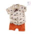 3-piece sport-elegant set Rebel Crown Beige