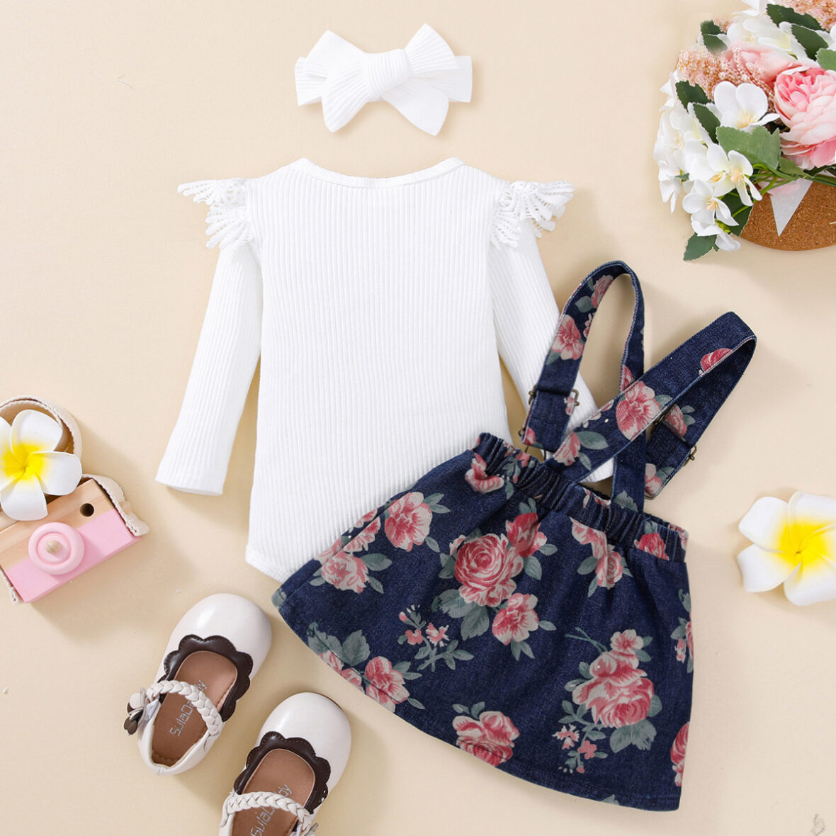 bebeshki-detski-komplekt-s-denim-sukman-i-lenta-za-glawa-magic-rose (2)