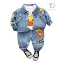 3-piece denim set with jacket Sporty Duck