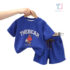2-piece waffle-effect set The Bear Navy