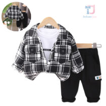 3-piece sport-elegant set with plaid shirt Urban Plaid