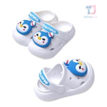 Klapki Crocs z nadrukiem 3D Mini Pingwin