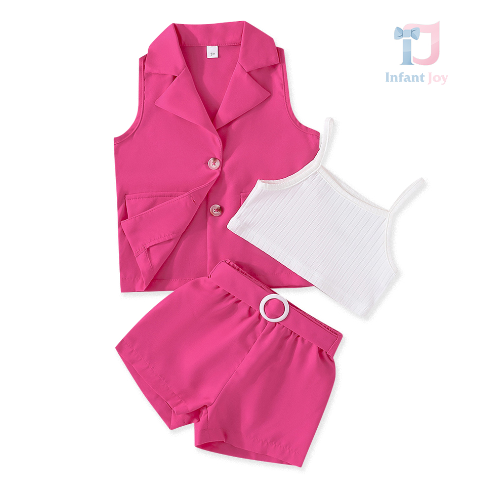 4-piece elegant vest set Stylish Muse Cyclama