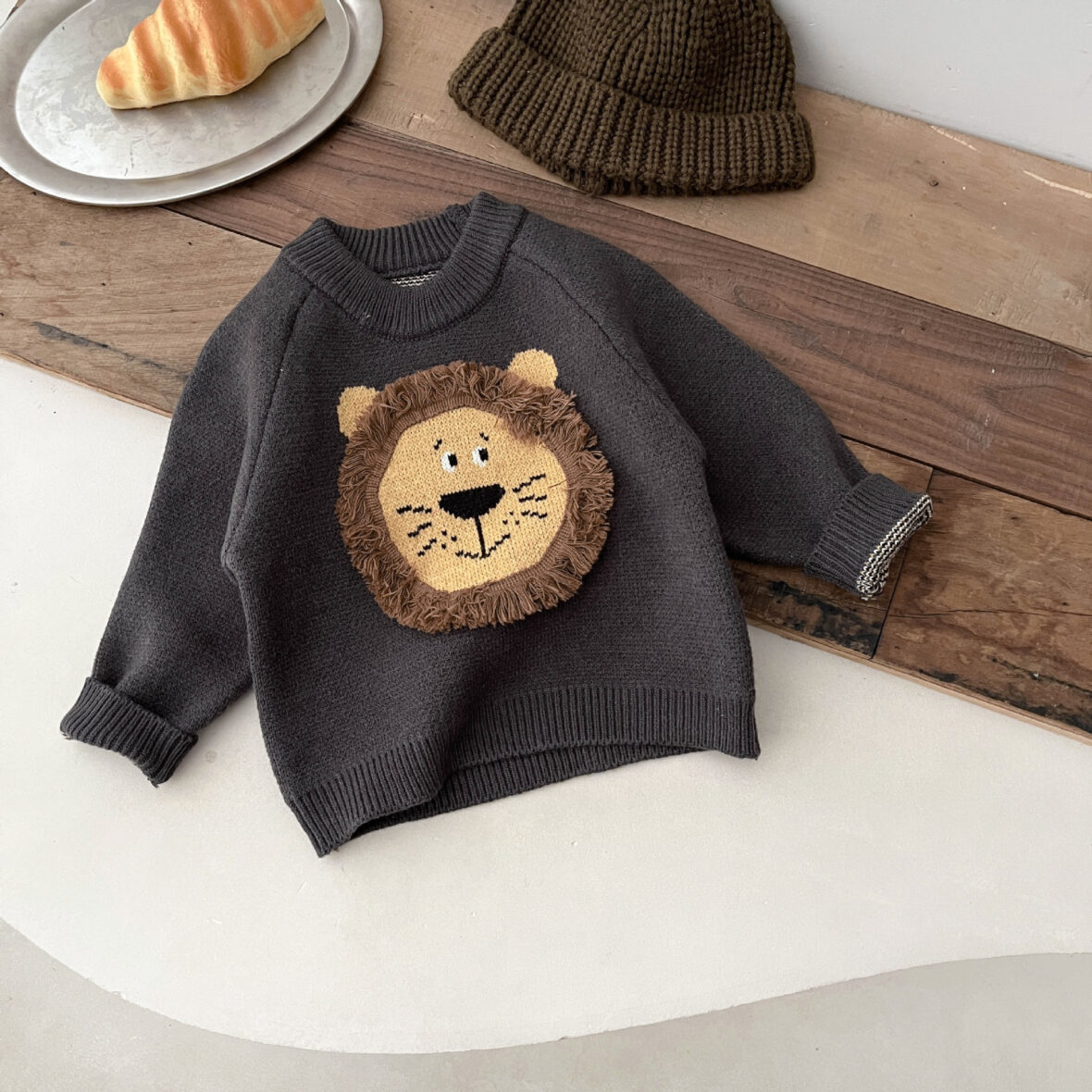 bebeshki-detski-pleten-pulover-lion-graphite (1)