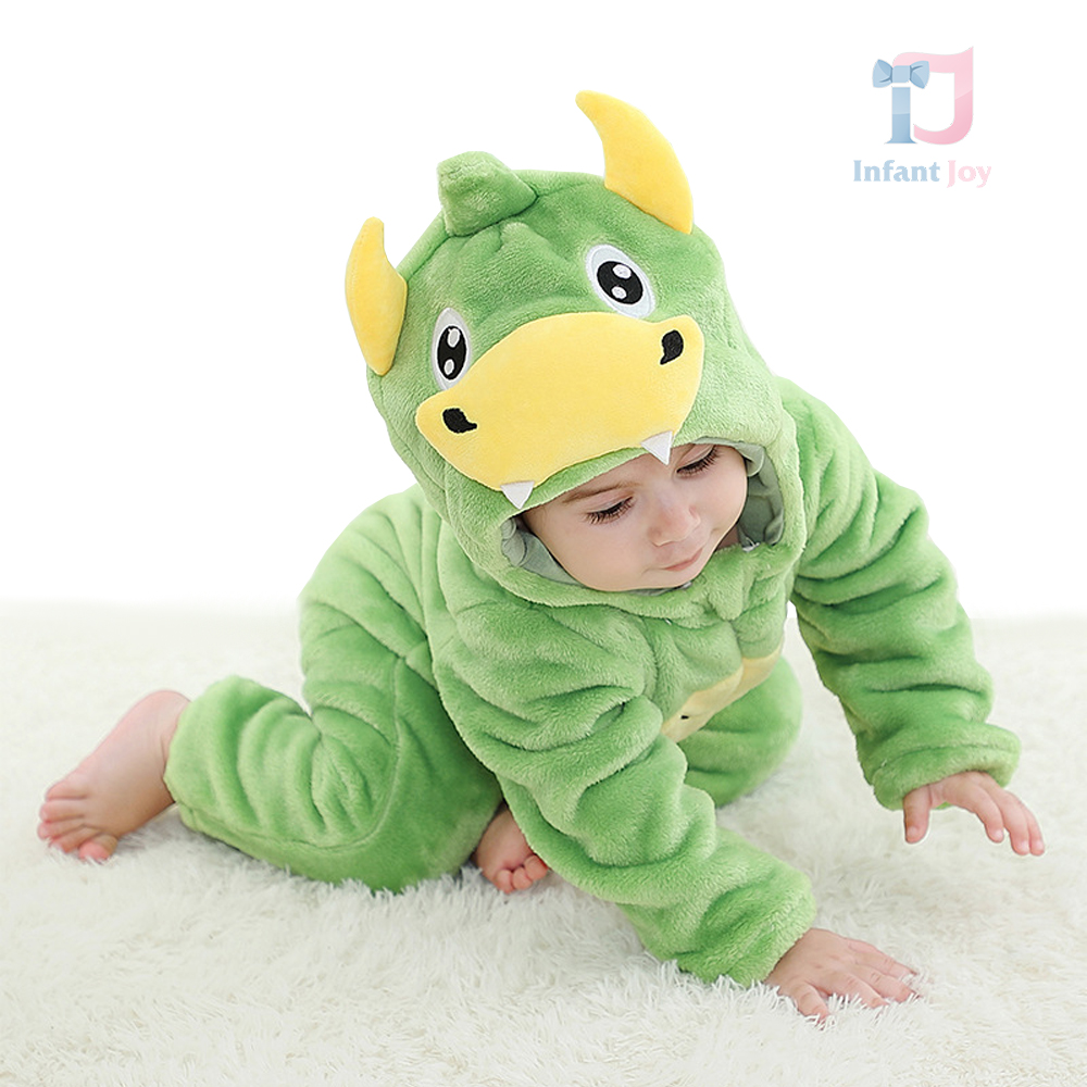 Fluffy jumpsuit Green Dragon