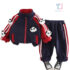 2-piece sporty soft sweatshirt with multiple 3D pandas and trousers set Sporty Panda