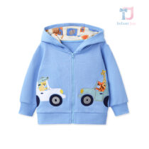 Hooded sweatshirt with appliqué elements Saffari Highway