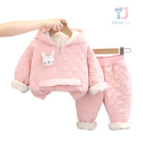 2-piece padded winter set with added hood and 3D elements Warm Bunny