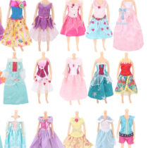 Dress for Barbie doll (random pattern)