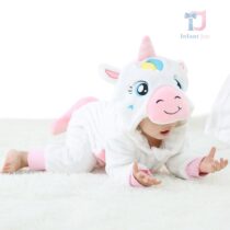 Fluffy jumpsuit Snow Unicorn