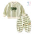 2-piece blouse/sweatshirt and trousers set with 3d element Mini Dino