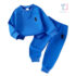 2-piece sports set with modern embroideries Polo Blue