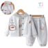 3-piece bomber jacket, hoodie and trousers set Be Happy
