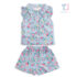 2-piece floral shirt and shorts set Garden Belle
