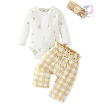 bebeshki-destki-komplekt-Beige Flowers