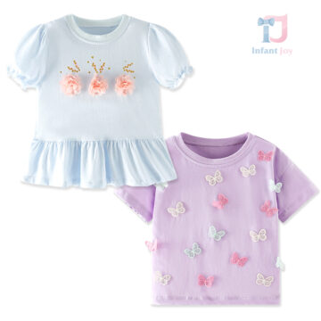 bebeshki-detski-komplekt-Flowers and Butterflies