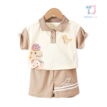 bebeshki-detski-komplekt-Roar Friends Beige