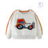 Bluza/bluza z efektownymi rękawami i pluszową aplikacją Mini Ride