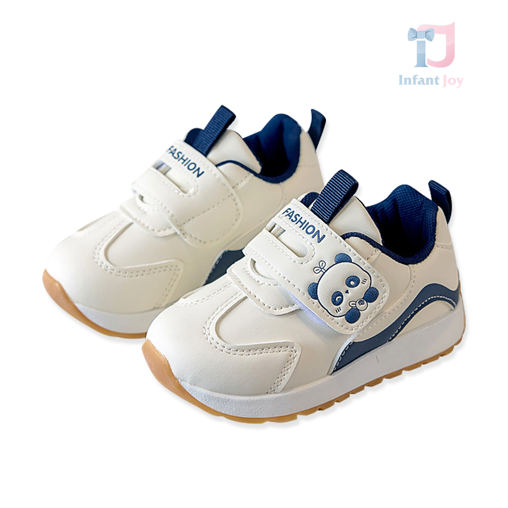Faux leather sports shoes with velcro fastening Fashion Bear