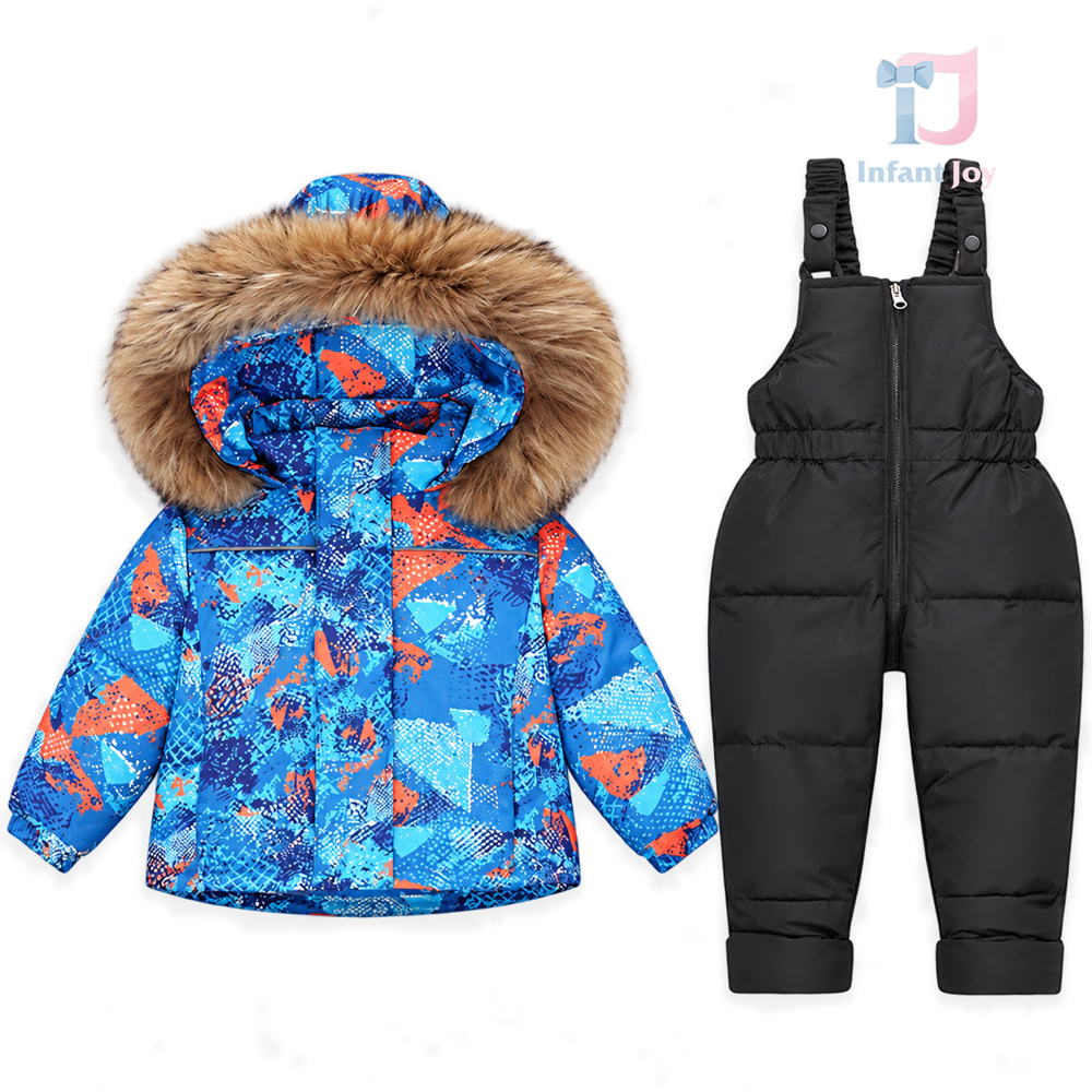 2 részes prémium vízálló síszett kantáros overállal és természetes szőrmés kapucnis kabáttal Snow Venture